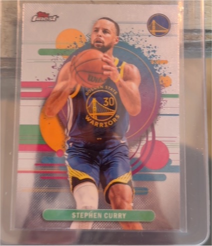 2025-26 Topps Finest #163 Stephen Curry — front
