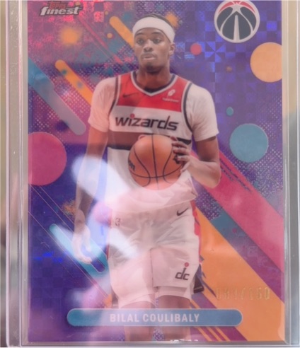 2025-26 Topps Finest #58 Bilal Coulibaly — front