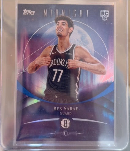 2025-26 Topps Midnight #86 Ben Saraf — front