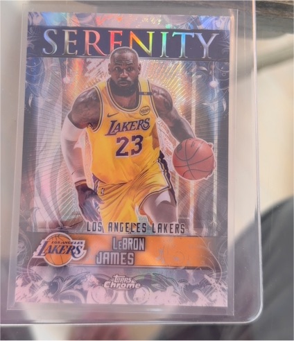 2025-26 Topps Chrome #SY-2 LeBron James Serenity — front