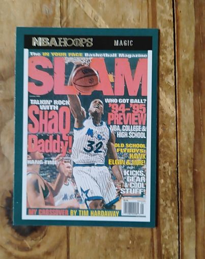 2021-22 Panini NBA Hoops Slam Magazine #3 Shaquille O'Neal — front