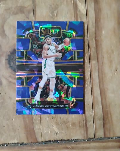2023-24 Panini Select #60 Giannis Antetokounmpo — front