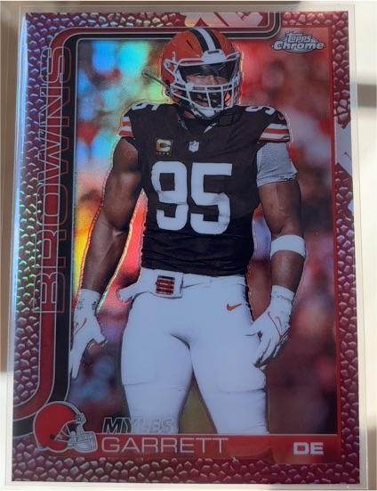 2025 Topps Chrome #70 Myles Garrett — front