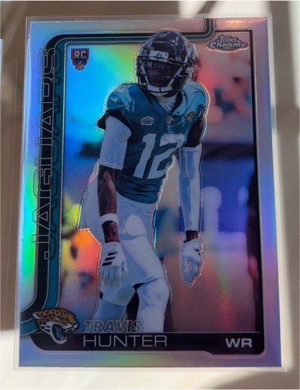 2025 Topps Chrome #332 Travis Hunter — front