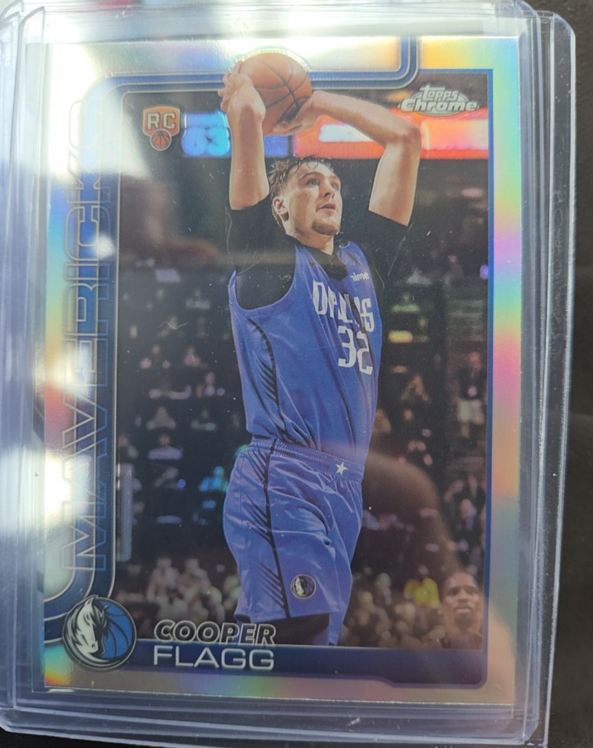 2025-26 Topps Chrome #251 Cooper Flagg — front