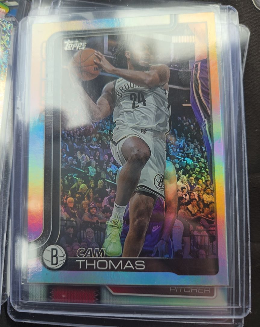 2025-26 Topps #11 Cam Thomas — front