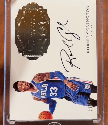 2019 Panini Flawless #21 Robert Covington — front
