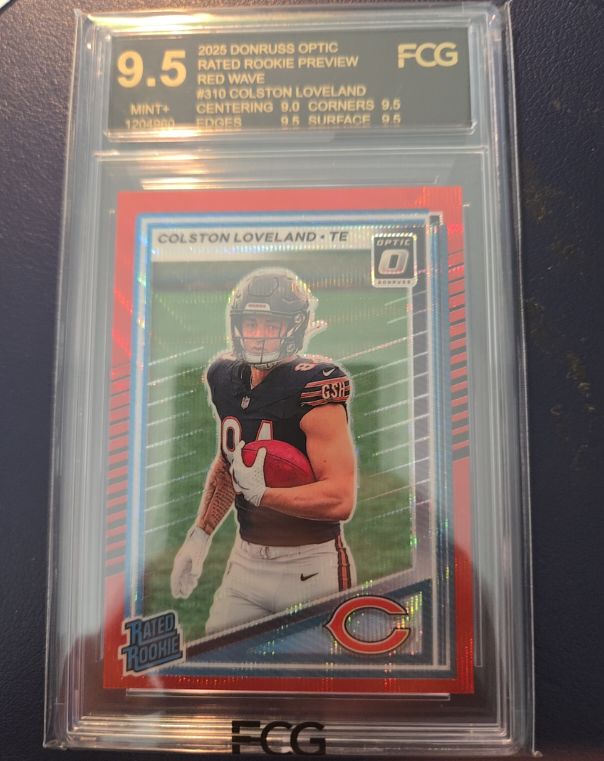 2025 Donruss Optic #310 Colston Loveland — front