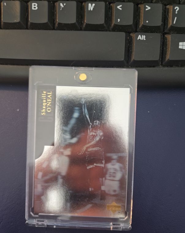 1995-96 Upper Deck Collector's Choice #H7 Shaquille O'Neal — front