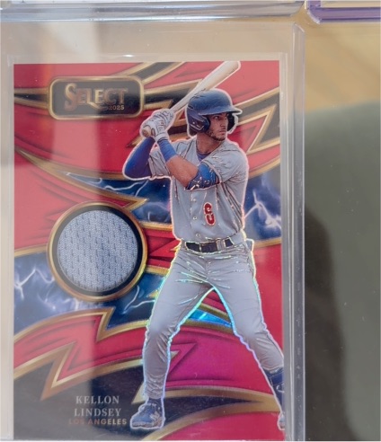 2025 Panini Select Sparks #SP-KL Kellon Lindsey — front