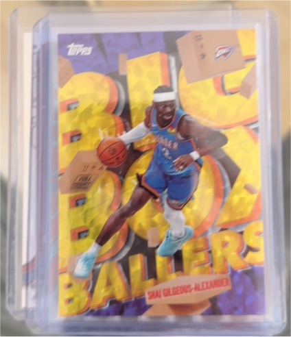 2025-26 Topps #BB-27 Shai Gilgeous-Alexander Big Box Ballers — front