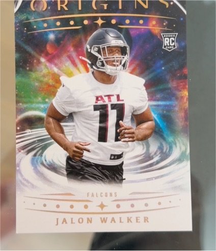 2025 Panini Origins #110 Jalon Walker — front