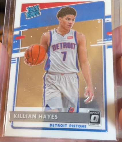 2020-21 Donruss Optic #157 Killian Hayes — front