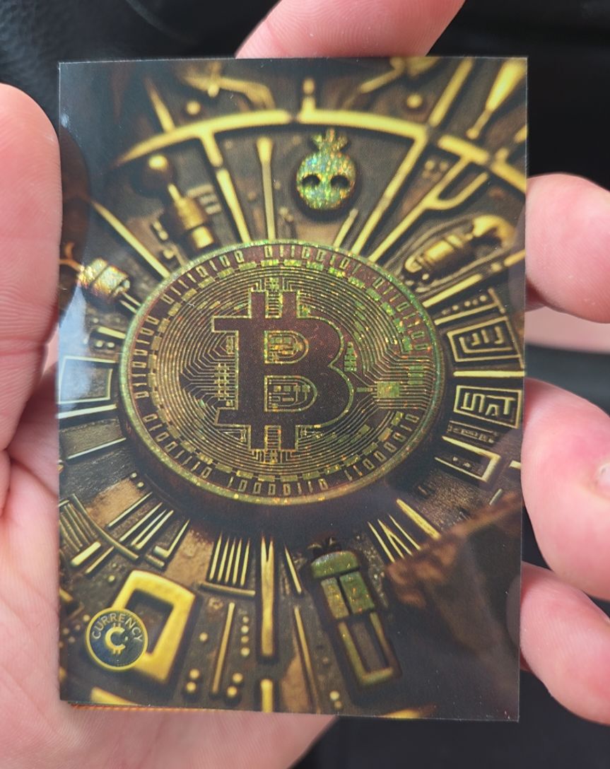 2025 Cardsmiths Currency Series 5 #120 Bitcoin Matrix Holofoil — front