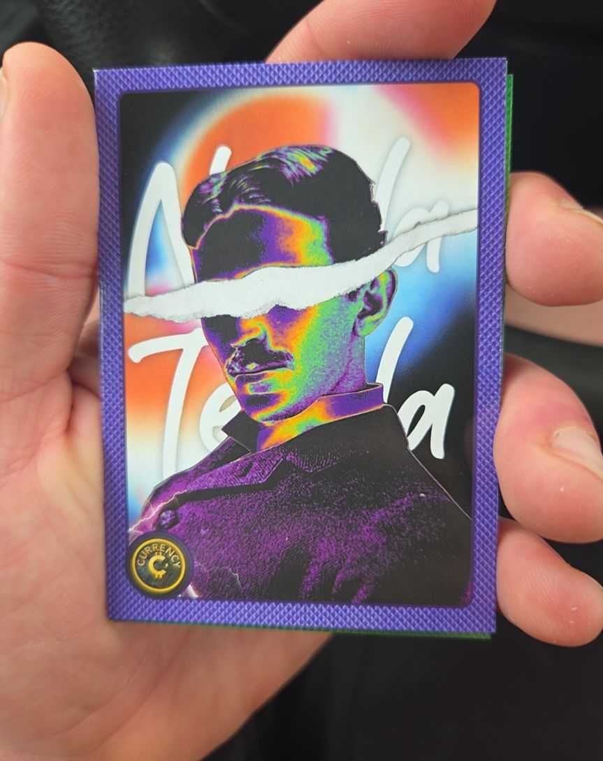 2025 Cardsmiths Currency Series 5 #68 Nikola Tesla — front