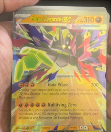 2023 Pokémon Perfect Order #047 Mega Zygarde EX — front