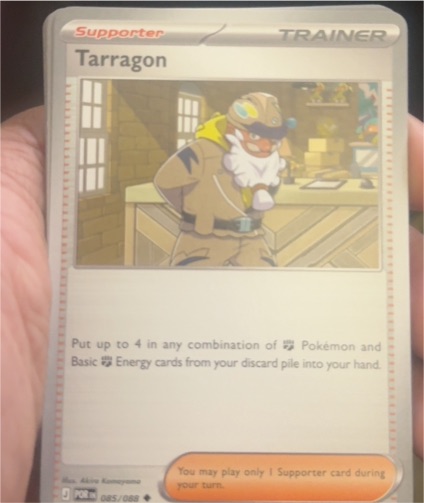 2026 Pokémon POR #085 Tarragon — front