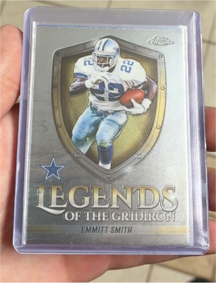 2025 Topps Chrome #LOG-16 Emmitt Smith — front