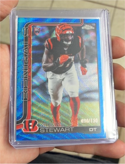2025 Topps Chrome #363 Shemar Stewart — front