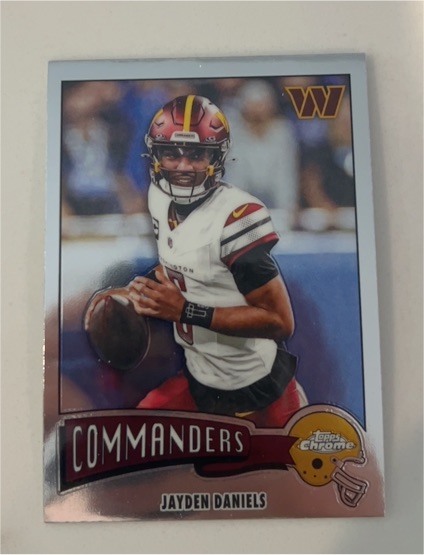 2025 Topps Chrome #1975-34 Jayden Daniels — front