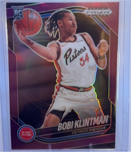 2024-25 Panini Prizm #266 Bobi Klintman — front