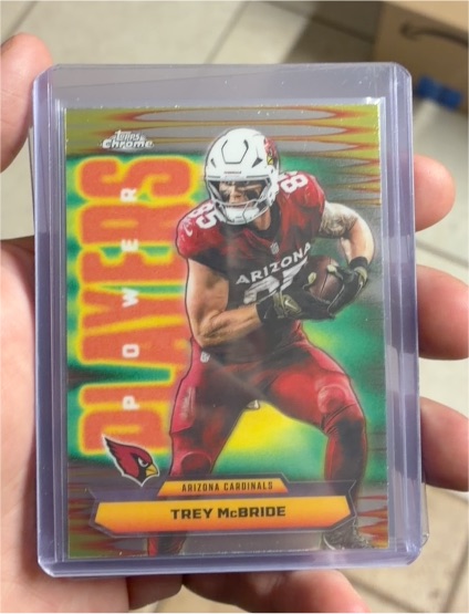 2025 Topps Chrome Power Players #PP-32 Trey McBride — front