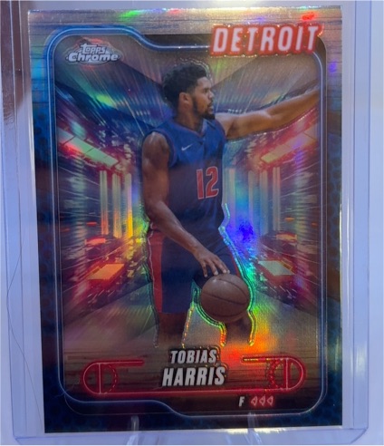 2024-25 Topps Chrome #5 Tobias Harris — front