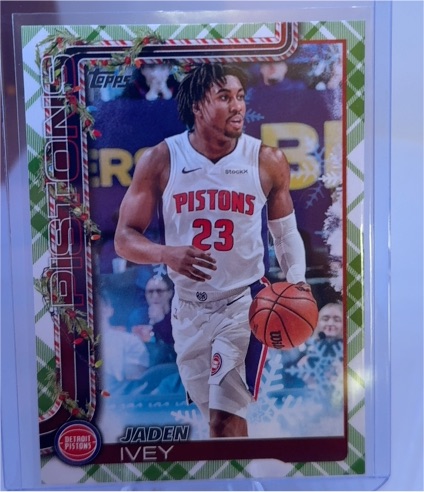 2025-26 Topps Holiday Basketball #H37 Jaden Ivey — front