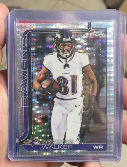 2025 Topps Chrome #26 Devontez Walker — front