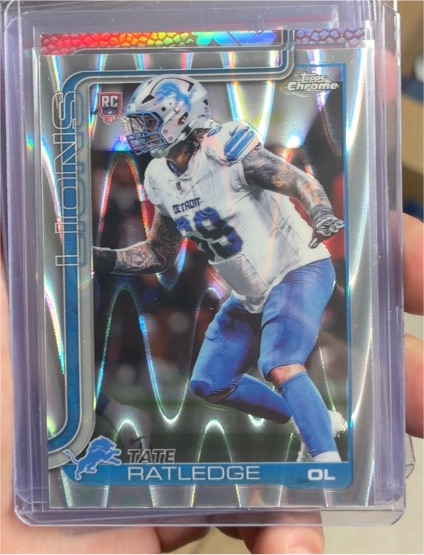 2025 Topps Chrome #383 Tate Ratledge — front