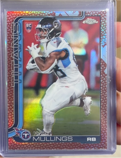 2025 Topps Chrome #309 Kalel Mullings — front