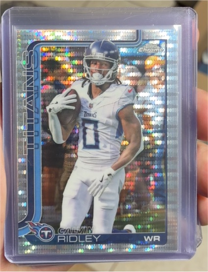 2025 Topps Chrome #291 Calvin Ridley — front