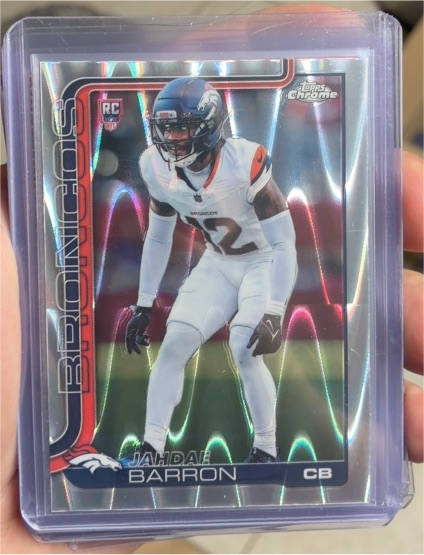 2025 Topps Chrome #359 Jahdae Barron — front