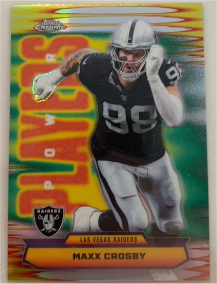 2025 Topps Chrome #PP-37 Maxx Crosby — front