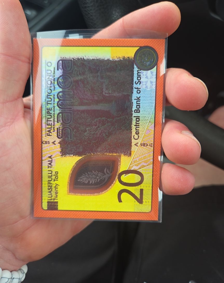 2025 Cardsmiths Currency Series 5 #91 Samoa 20 Tala — front