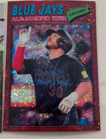 2026 Topps Heritage #341 Alejandro Kirk — front