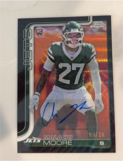 2025 Topps Chrome #RRA-MM Malachi Moore — front