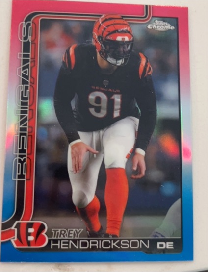 2025 Topps Chrome #65 Trey Hendrickson — front