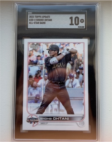 2022 Topps Update #ASG-4 Shohei Ohtani All-Star Game — front