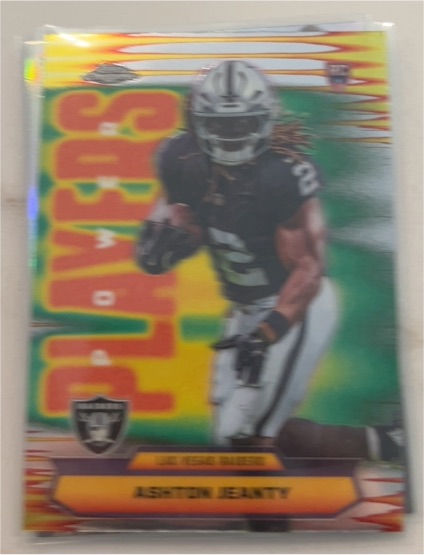 2025 Topps Chrome #PP-14 Ashton Jeanty Power Players — front