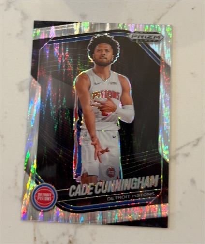 2023-24 Panini Prizm #11 Cade Cunningham — front