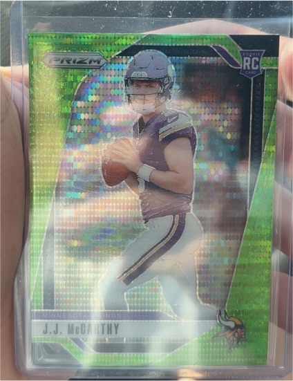 2024 Panini Prizm #400 J.J. McCarthy — front