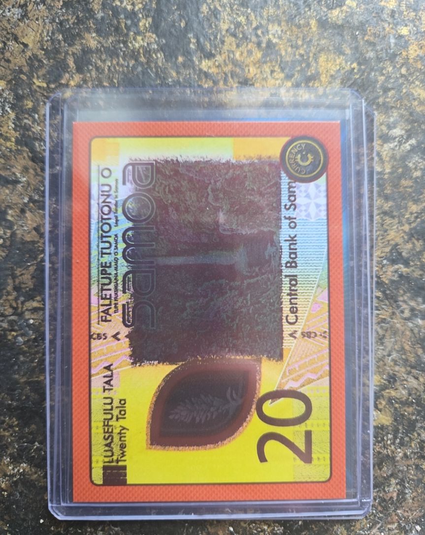 2025 Cardsmiths Currency Series 5 #91 Samoa 20 Tala — front