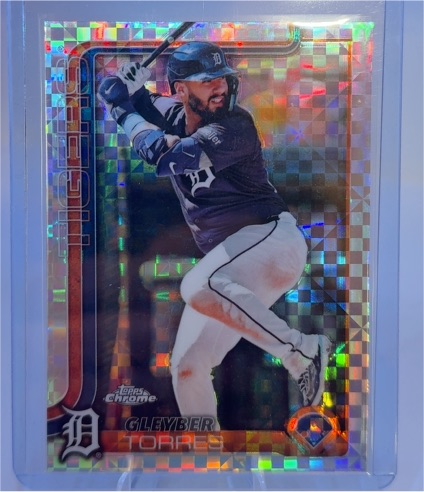 2025 Topps Chrome #190 Gleyber Torres — front