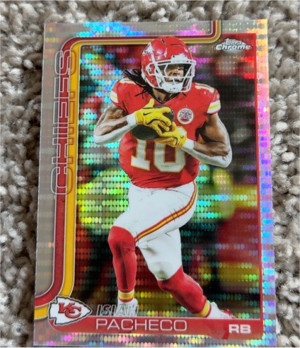 2025 Topps Chrome #149 Isiah Pacheco — front