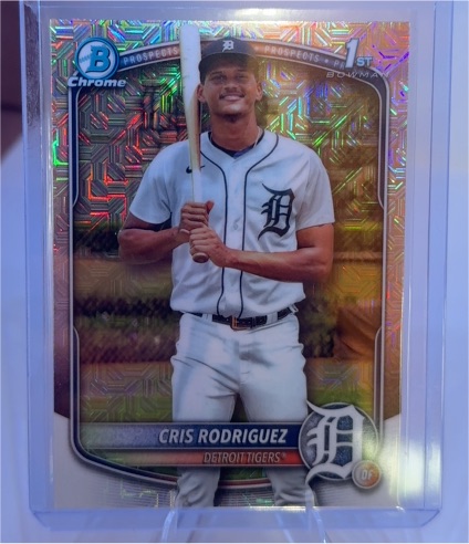 2025 Bowman Chrome #BCP-250 Cris Rodriguez — front