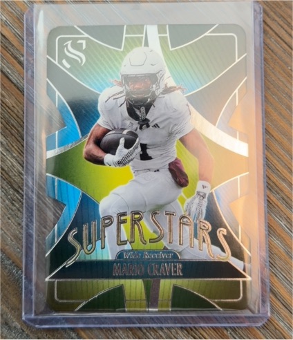 2025 Panini Silhouette #13 Mario Craver Superstars Die Cut — front