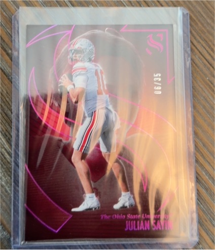 2025 Panini Silhouette #06 Julian Sayin — front