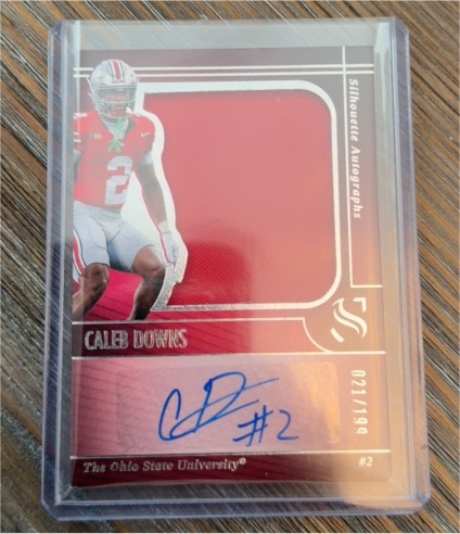 2025 Panini Silhouette #2 Caleb Downs — front