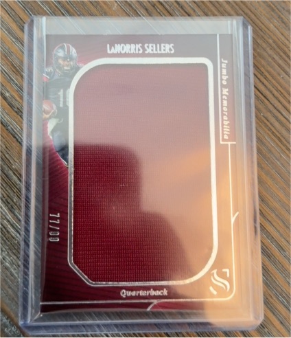 2025 Panini Silhouette Lanorris Sellers Jumbo Memorabilia #JM-LNS — front